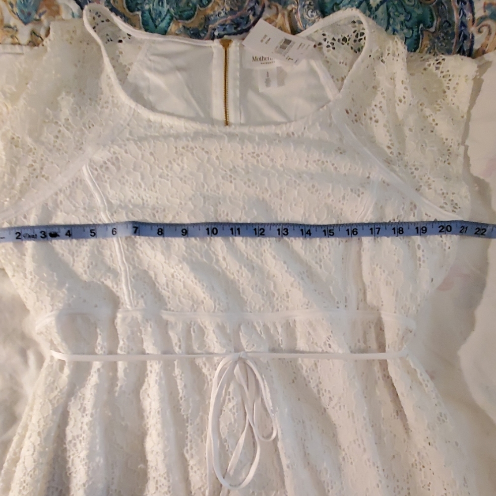 🤩White Lace Maternity Dress🤩